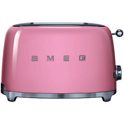 Smeg TSF01 2-Slice Toaster Pink